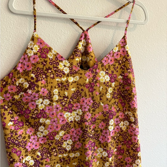 NWT KUT from the Kloth Gianina Camisole Tank Top Women’s XL Floral Racerback - Picture 3 of 6